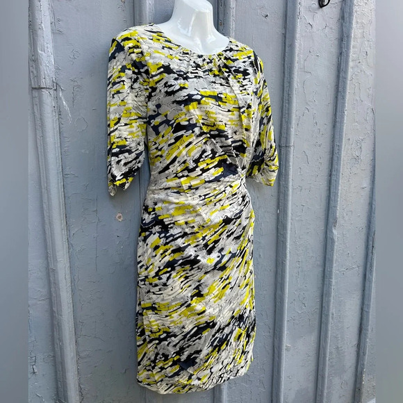 Whistles Silk Blend sheath, size 10 - Picture 4 of 11